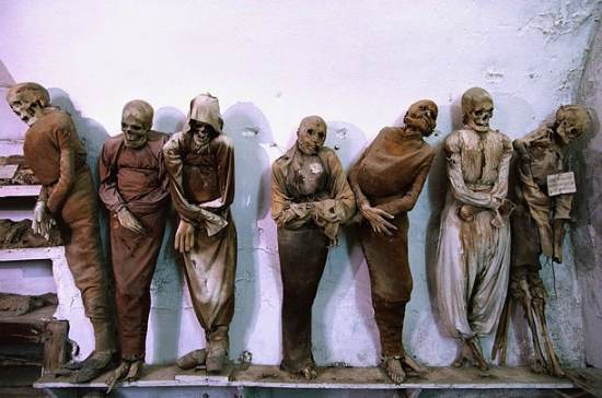 catacumbas mumias palermo