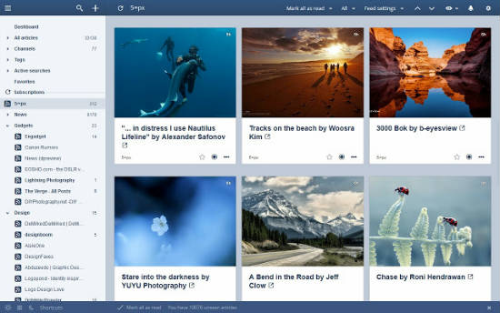 alternativa para ler feeds