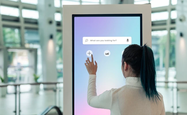como o touchscreen facilita sua vida